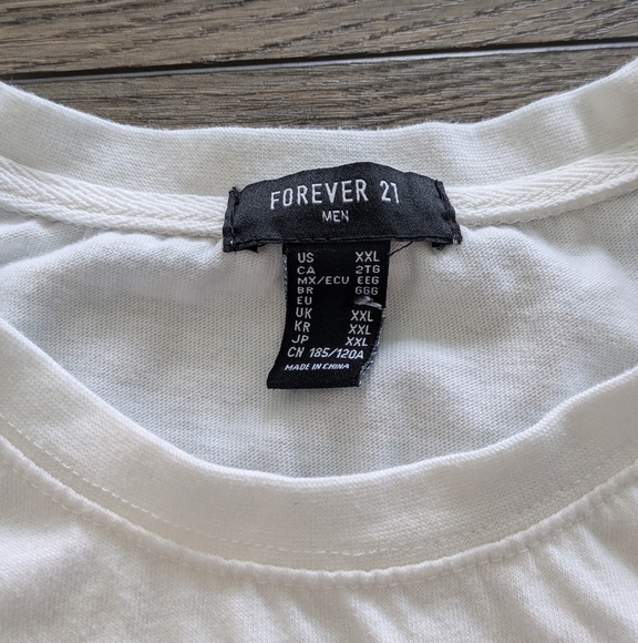 Forever 21 Men's T-Shirt Holy Death Grim Reaper Scythe Graphic 2XL XXL Shirt - Picture 4 of 5